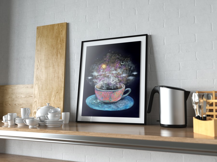 Poster  TEA AND THE UNIVERSE
