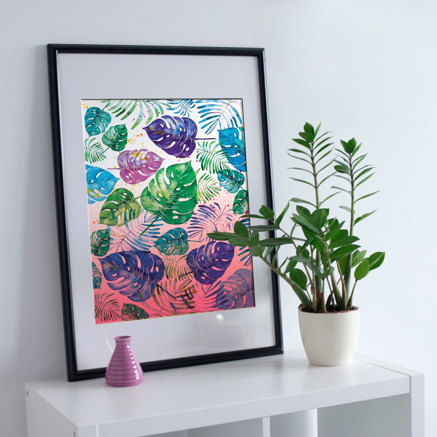Poster PINK TROPICA