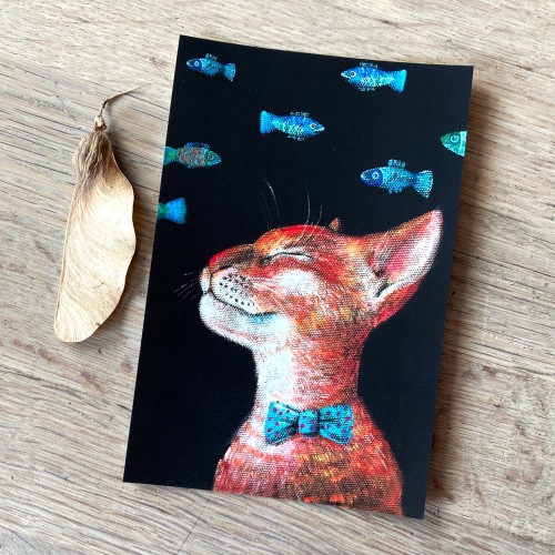 Postcard CAT and FISH