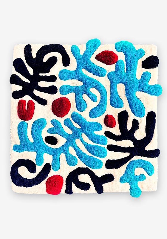 90x90 cm dydžio kilimas sienai ar grindims